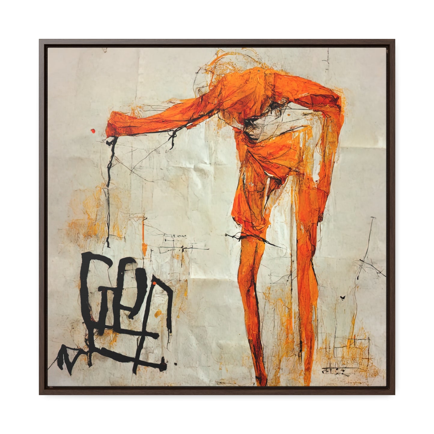 Feet and Drama 15, Valentinii, Gallery Canvas Wraps, Square Frame