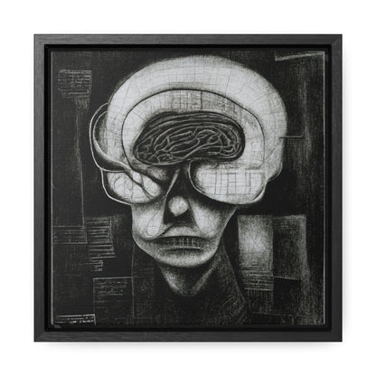 Brain 4, Valentinii, Gallery Canvas Wraps, Square Frame