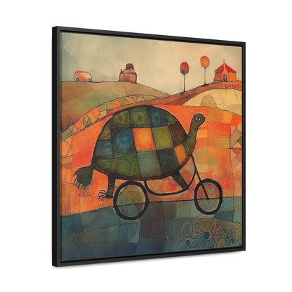 Turtle 13, Gallery Canvas Wraps, Square Frame