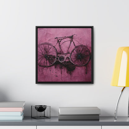 Bicycle 6, Valentinii, Gallery Canvas Wraps, Square Frame