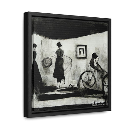 Domestic Memories 10, Valentinii, Gallery Canvas Wraps, Square Frame