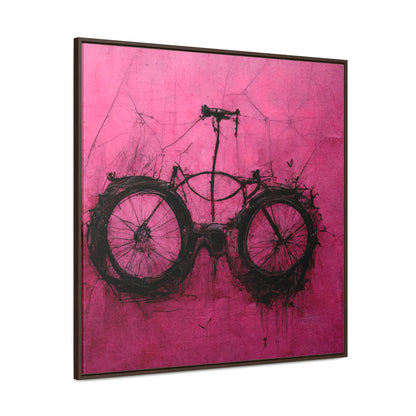 Bicycle 3, Valentinii, Gallery Canvas Wraps, Square Frame