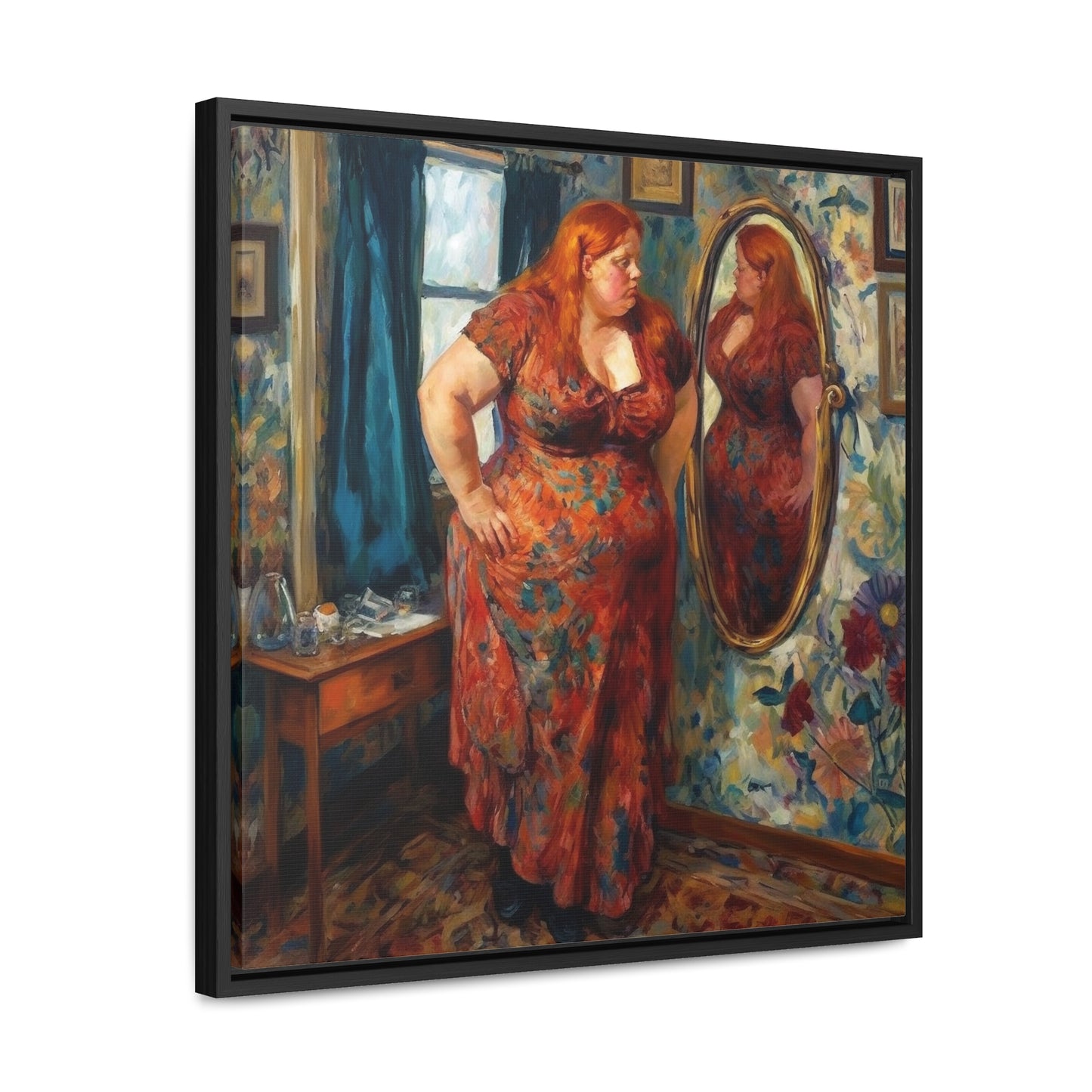 Baroque 26, Valentinii, Gallery Canvas Wraps, Square Frame