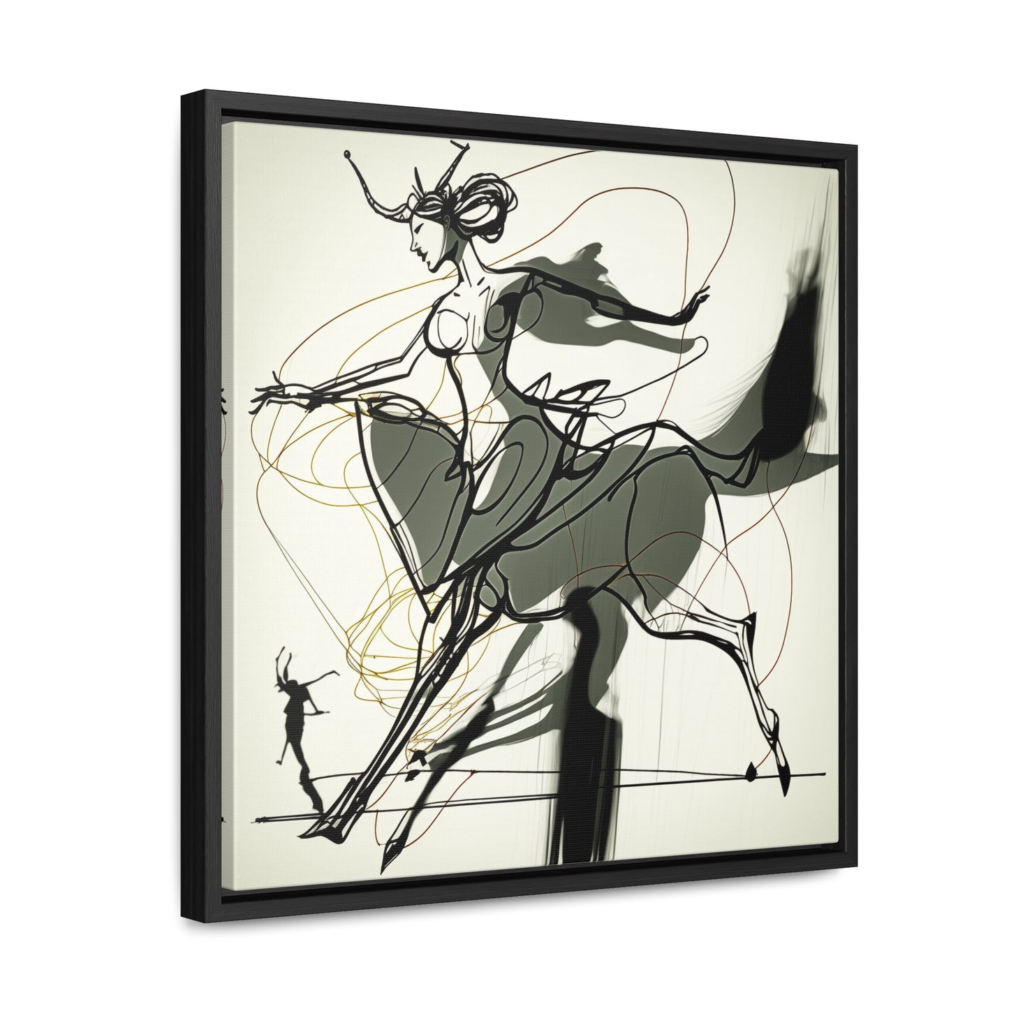 Naivia 20, Gallery Canvas Wraps, Square Frame