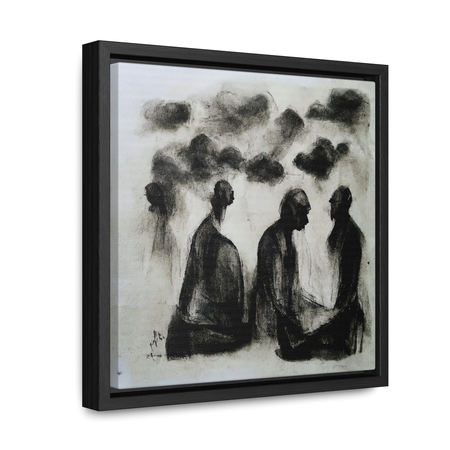 Palaeolithic Prayer 11, Valentinii, Gallery Canvas Wraps, Square Frame