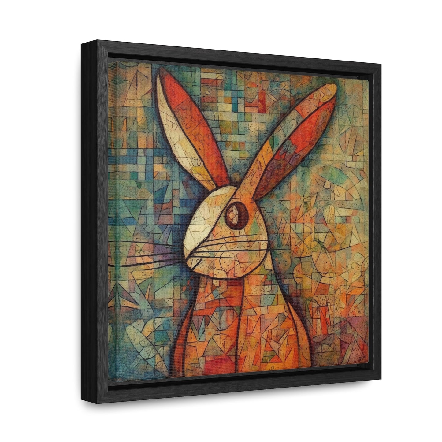 Rabbit 4, Gallery Canvas Wraps, Square Frame