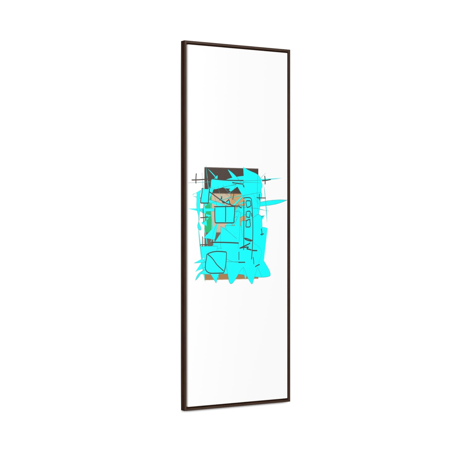 Naive City, Gallery Canvas Wraps, Vertical Frame