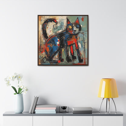 Cat 88, Gallery Canvas Wraps, Square Frame