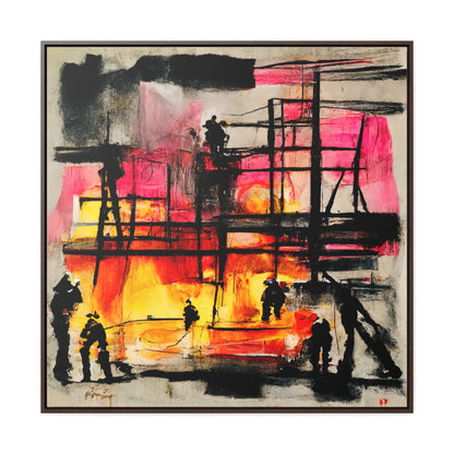 Land of the Sun, Valentinii, Gallery Canvas Wraps, Square Frame