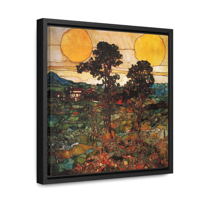 Land of the Sun 43, Valentinii, Gallery Canvas Wraps, Square Frame