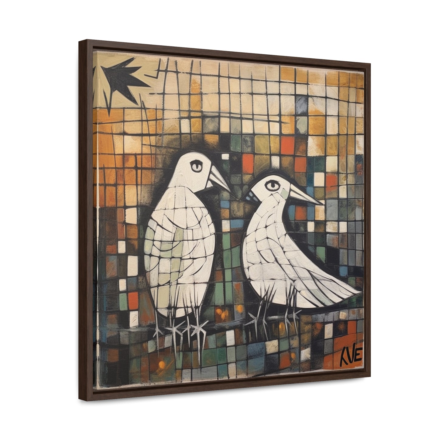 Bird 36, Gallery Canvas Wraps, Square Frame