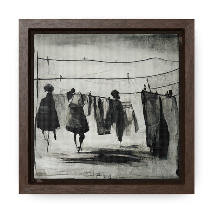 Domestic Memories 6, Valentinii, Gallery Canvas Wraps, Square Frame