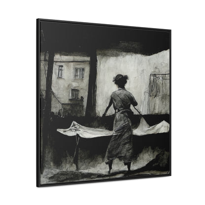 Domestic Memories 48, Valentinii, Gallery Canvas Wraps, Square Frame