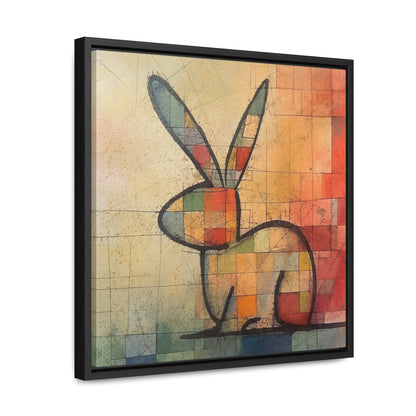 Rabbit 26, Gallery Canvas Wraps, Square Frame