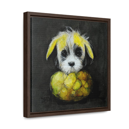 Dogs and Puppies, Valentinii, Gallery Canvas Wraps, Square Frame