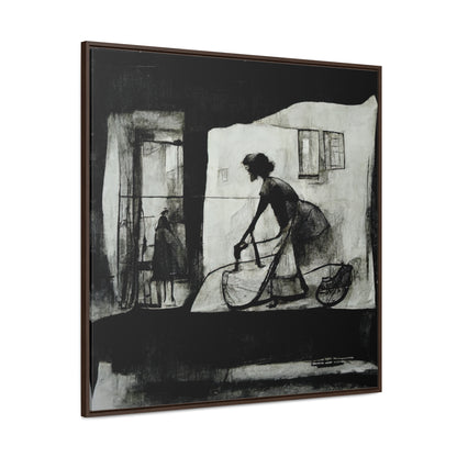 Domestic Memories 36, Valentinii, Gallery Canvas Wraps, Square Frame
