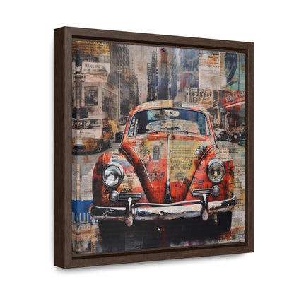 USA 12, Gallery Canvas Wraps, Square Frame