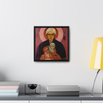 Mary and the Child 7, Valentinii, Gallery Canvas Wraps, Square Frame