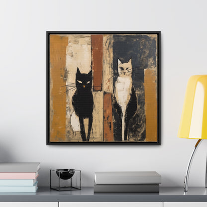 Cat 15, Gallery Canvas Wraps, Square Frame