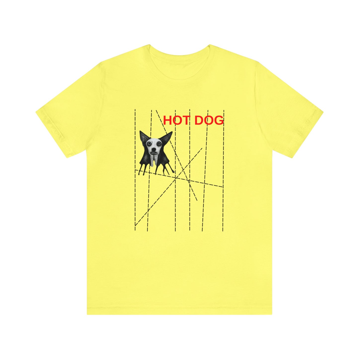 Hot Dog, Unisex Jersey Short Sleeve Tee