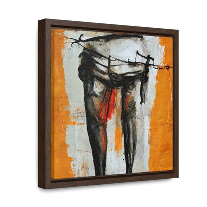 Feet and Drama 11, Valentinii, Gallery Canvas Wraps, Square Frame