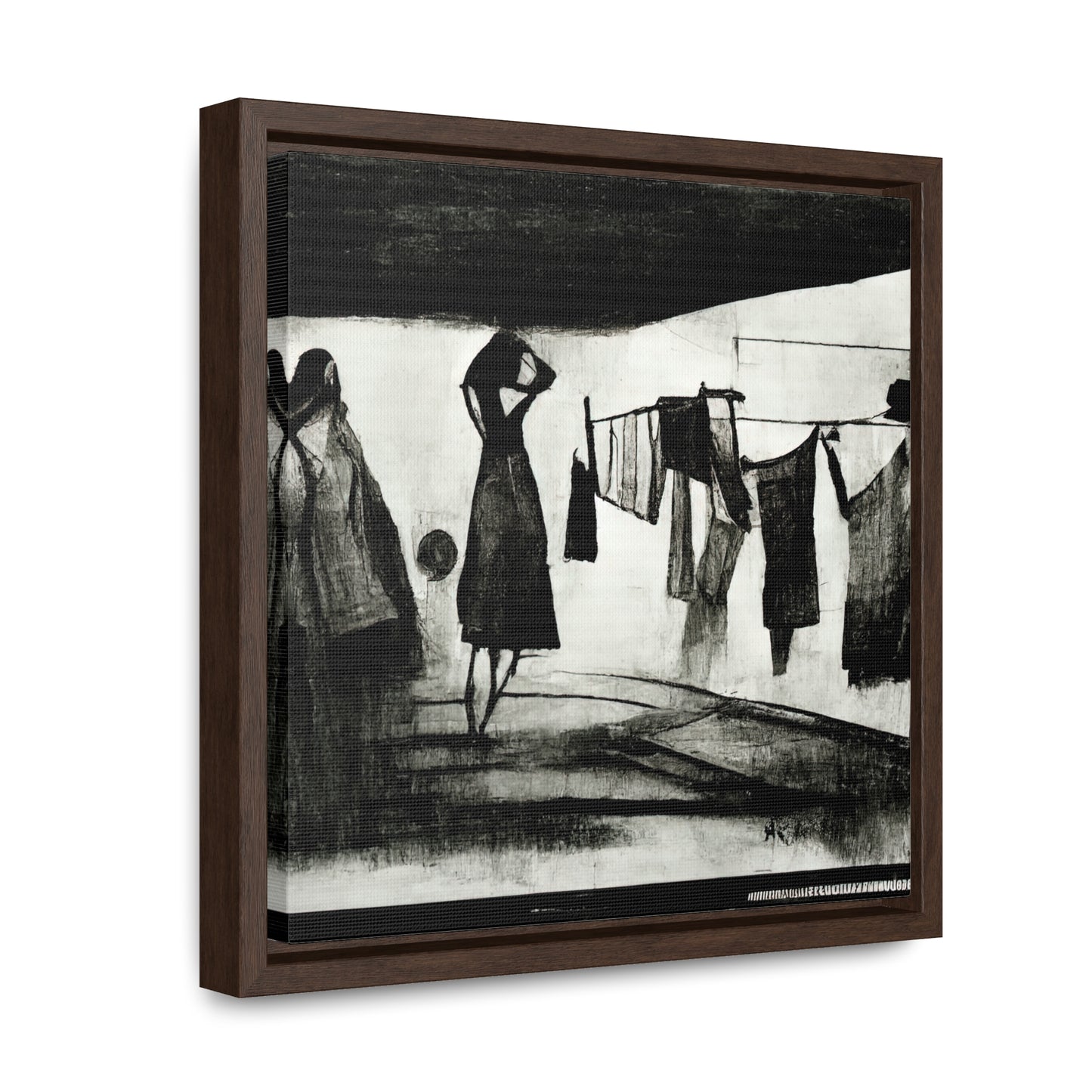 Domestic Memories 11, Valentinii, Gallery Canvas Wraps, Square Frame