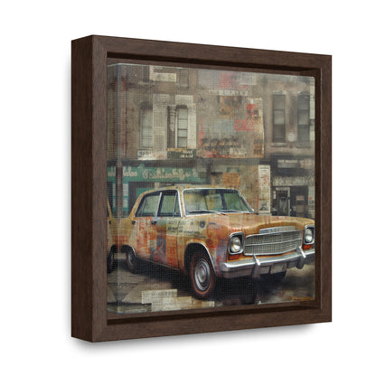 USA 6, Gallery Canvas Wraps, Square Frame