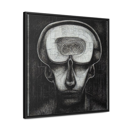 Brain 59, Valentinii, Gallery Canvas Wraps, Square Frame