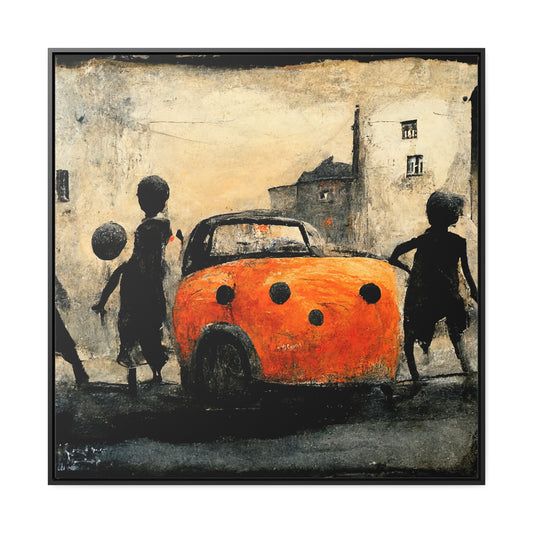 Childhood, Valentinii, Gallery Canvas Wraps, Square Frame