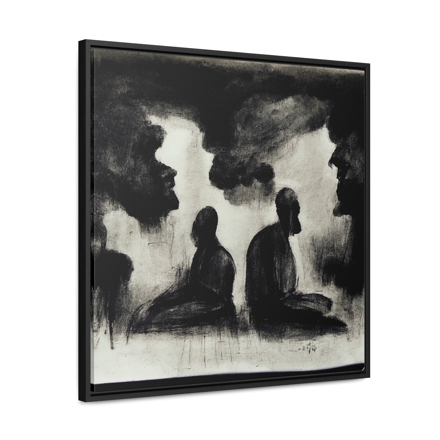 Palaeolithic Prayer 5, Valentinii, Gallery Canvas Wraps, Square Frame