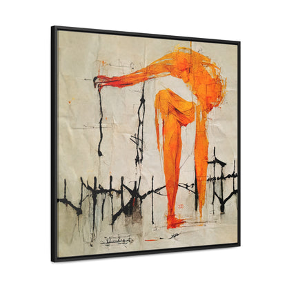 Feet and Drama 16, Valentinii, Gallery Canvas Wraps, Square Frame