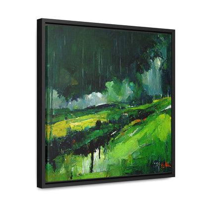 To the Rainy Land 4, Valentinii, Gallery Canvas Wraps, Square Frame