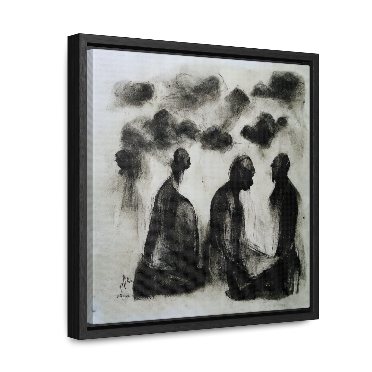 Palaeolithic Prayer 11, Valentinii, Gallery Canvas Wraps, Square Frame