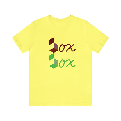 Box, Unisex Jersey Short Sleeve Tee