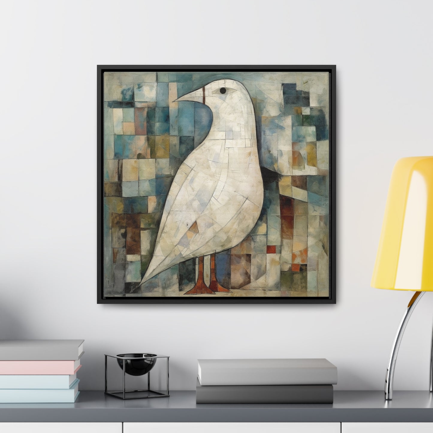 Bird 15, Gallery Canvas Wraps, Square Frame