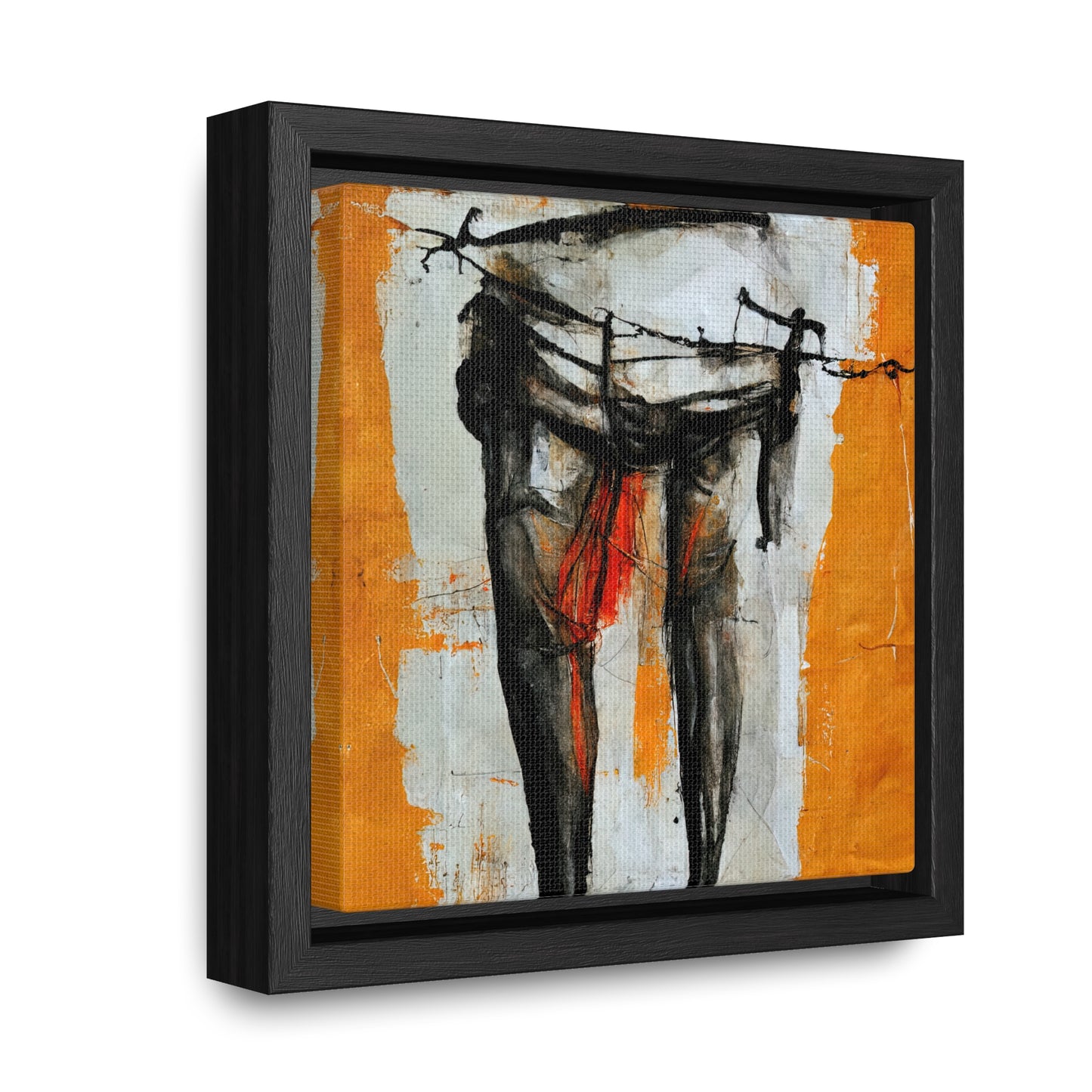 Feet and Drama 11, Valentinii, Gallery Canvas Wraps, Square Frame