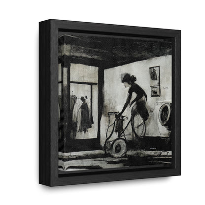 Domestic Memories 21, Valentinii, Gallery Canvas Wraps, Square Frame