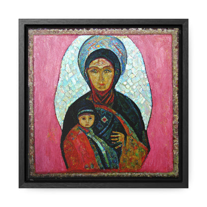 Mary and the Child 22, Valentinii, Gallery Canvas Wraps, Square Frame