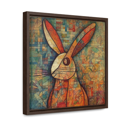 Rabbit 4, Gallery Canvas Wraps, Square Frame