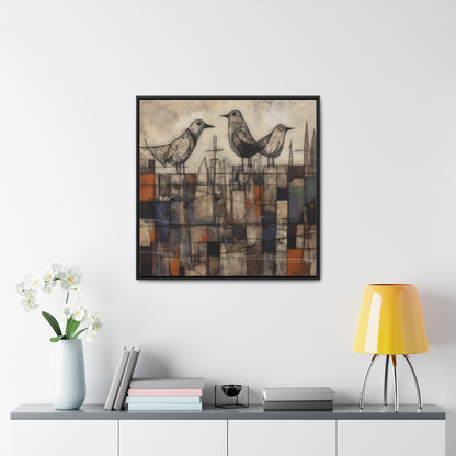 Bird 33, Gallery Canvas Wraps, Square Frame