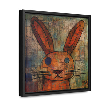 Rabbit 14, Gallery Canvas Wraps, Square Frame