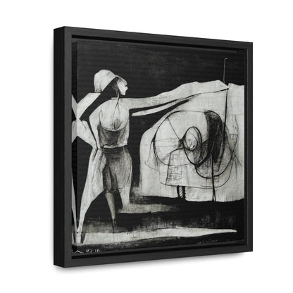 Domestic Memories 35, Valentinii, Gallery Canvas Wraps, Square Frame