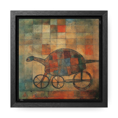 Turtle 4, Gallery Canvas Wraps, Square Frame