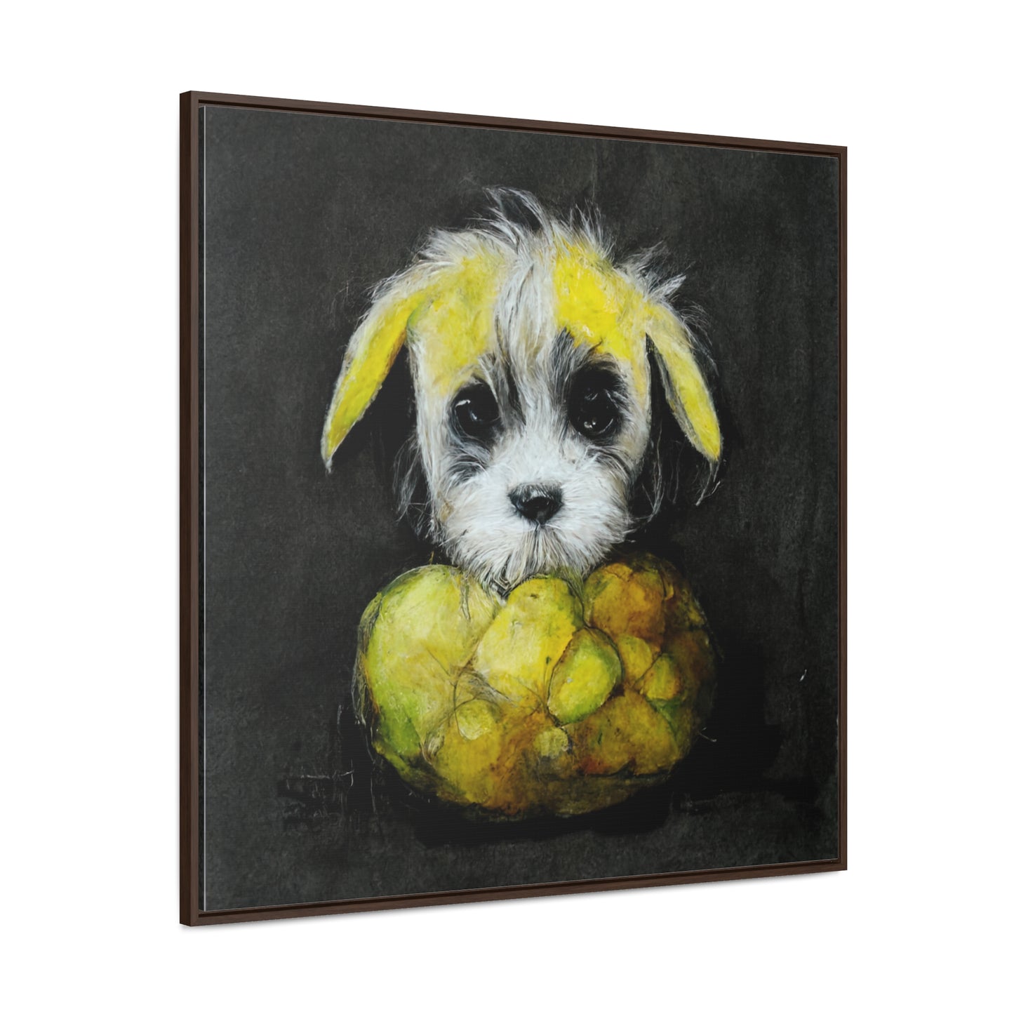 Dogs and Puppies, Valentinii, Gallery Canvas Wraps, Square Frame