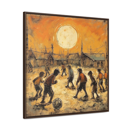 Childhood 27, Gallery Canvas Wraps, Square Frame