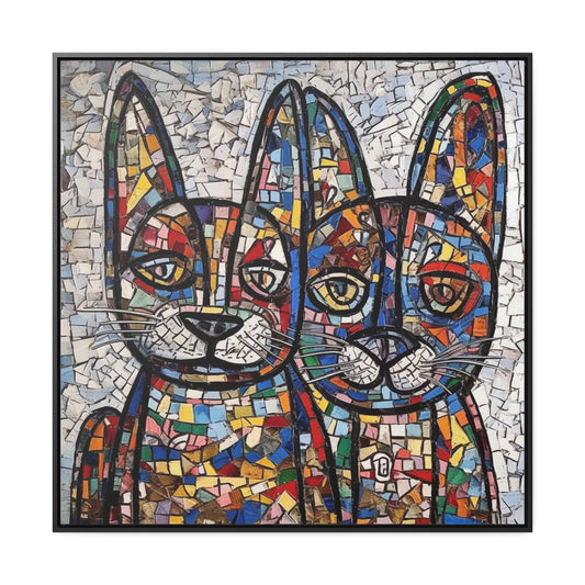 Cat 3, Gallery Canvas Wraps, Square Frame