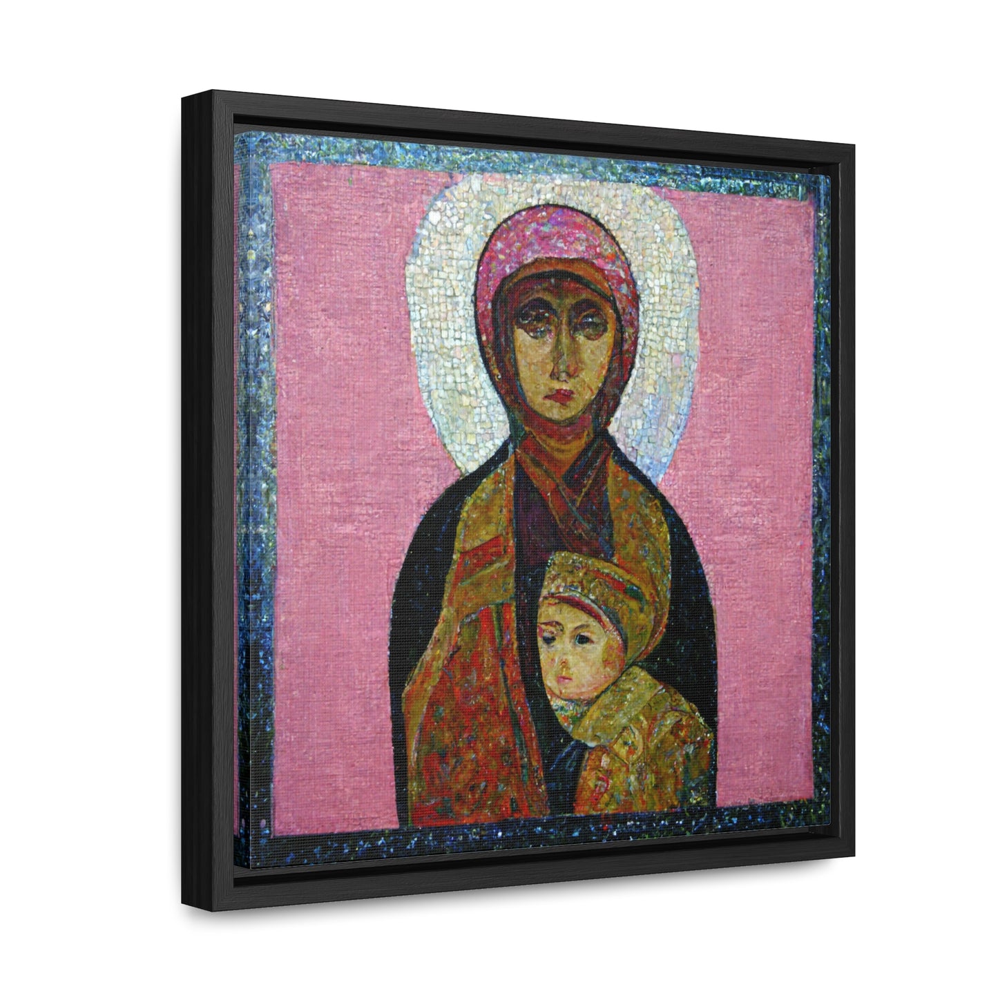 Mary and the Child 18, Valentinii, Gallery Canvas Wraps, Square Frame