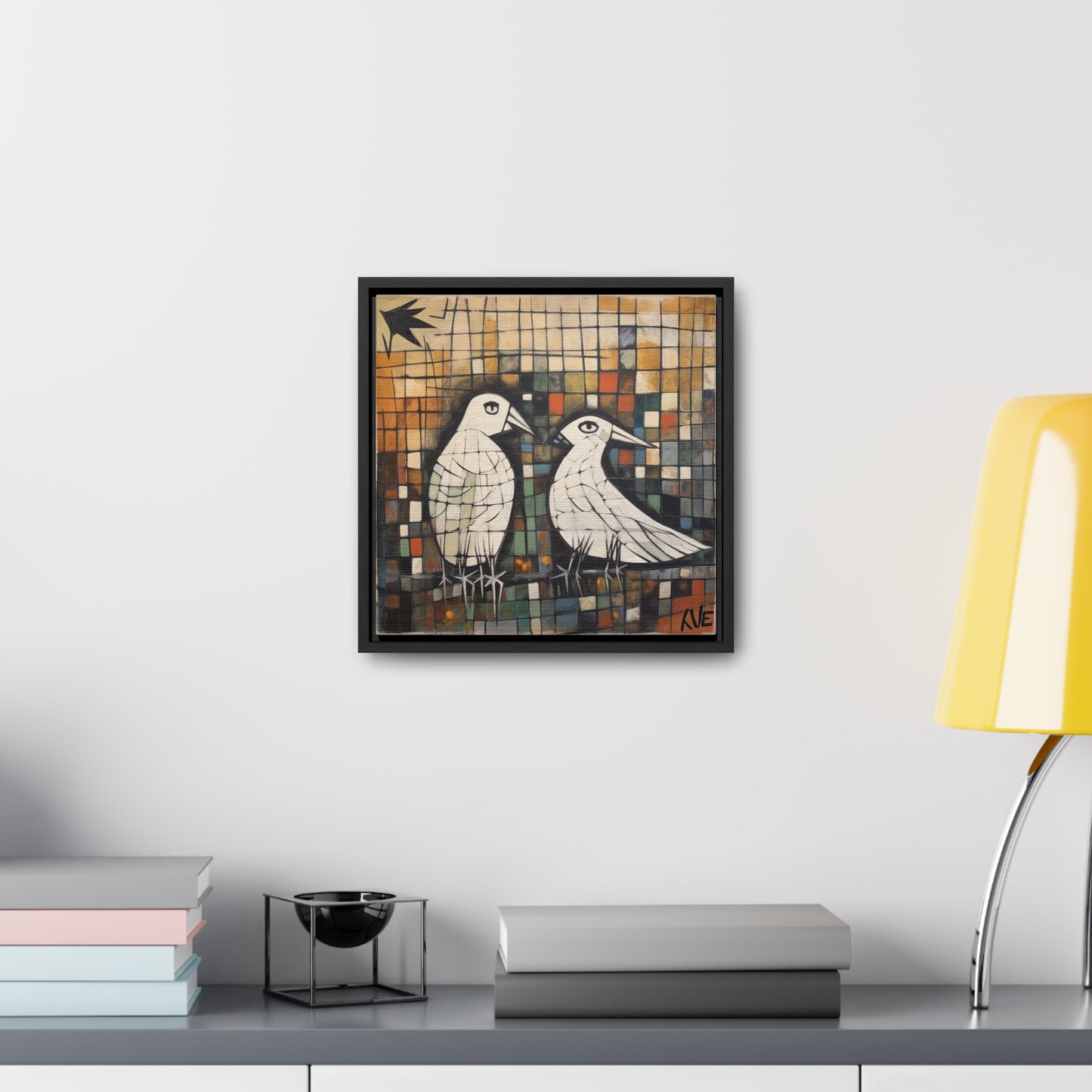 Bird 36, Gallery Canvas Wraps, Square Frame