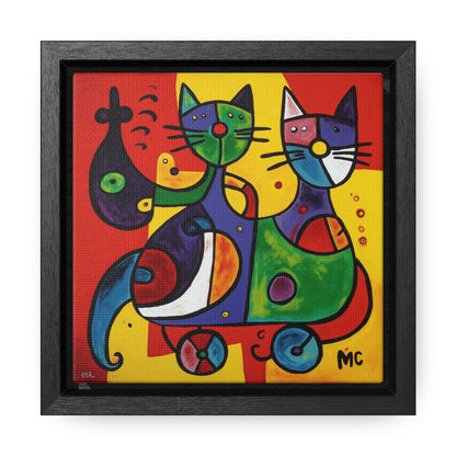 Cat 151, Gallery Canvas Wraps, Square Frame