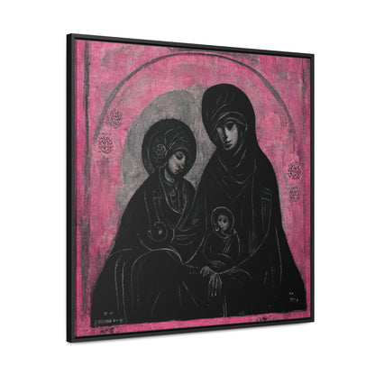 Mary and the Child 9, Valentinii, Gallery Canvas Wraps, Square Frame